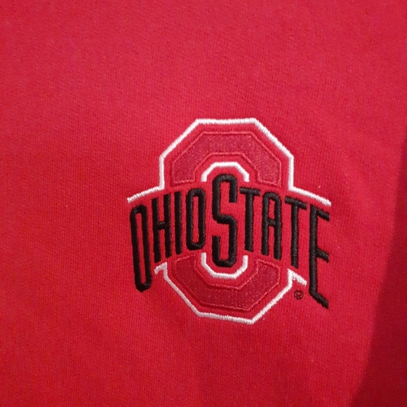 New NOS Champion Ohio State Zip Crew Neck Sweatshirt Men 2010's - Picture 3 of 8